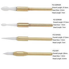 Dental Surgical Soft Tissue Trimmer Ceramic Burs Gingival Precise Cut Burs 4pcs