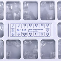 Anterior Transparent Crowns Dental Temporary Crown Adult Braces Pre-crowned