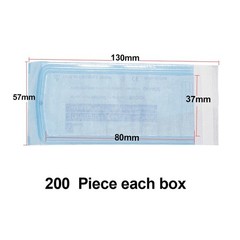 Instrument Sterilization Pouches Bags Nail Tools Grade Paper Dental Pouch Small