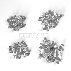 50PCs Dental Matrix Bands Ring Sectional Matrice Clamp 3.5mm/4.5mm/5.5mm/6.5mm