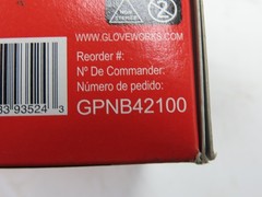 Ammex Gloveworks Small Black Nitrile Gloves Textured Non-Med 100ct Case of 1000