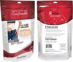 Soft, Adjustable NelMed Feeding Tube Holder – Secure Belt for 30-45 Inch Waists