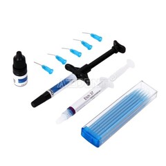 Dental Orthodontic Light Cure Adhesive Paste Acid Etchant Bonding Blue Glue Kits