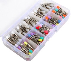 200pcs Dental Prophy Teeth Polishing Brushes Rubber Flat Latch Type Mixed DL