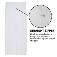 Body Bags – 6 Mil Adult Size Straight Zipper (Case of 25)