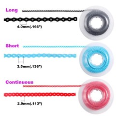 Dental Orthodontic Elastic Power Chains Ligature Ties Rubber Bands Bracket Brace