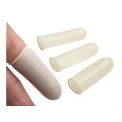 Tech-Med Nitrile Pre-Rolled Finger Cots Latex-Free Extra Large Disposable 144/Bx
