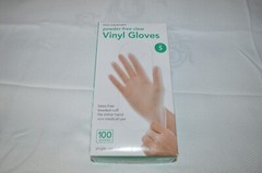BASIC EQUIPMENT ~ VINYL GLOVES ~ LATEX FREE ~ POWDER FREE ~ 100 COUNT ~ SMALL