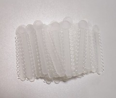 10Packs/10080pcs Dental Ligature Ties Orthodontic Elastic Rubber Bands 38 Colors