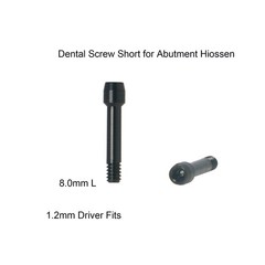 US Dental Ti Standard Straight Abutment W/Replica Screw fit Hiossen ET Regular