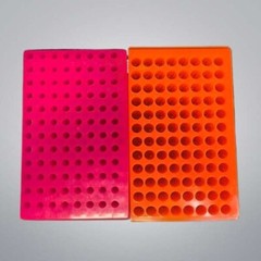 Heathrow Tube Rack Reversible 96 Places Assorted Colors Total of 20 Racks