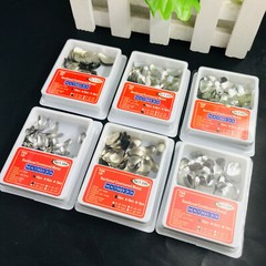 100×Dental Matrices Sectional Contoured Metal Hard Band Matrix Refill 35μm S/M/L