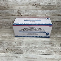 Cardinal Health Nitrile Exam Gloves Sterile 50 Single Packs Size: MED, Exp 10/25