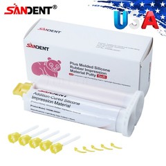VPS IMPRESSION MATERIAL LIGHT BODY FAST SET 4 x 50 ML HYGEDENT USA +20 Tips