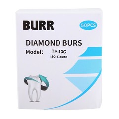 100pcs Dental Turbine Diamond Burs FG For High Speed Handpiece TF-13C 20Boxes ty
