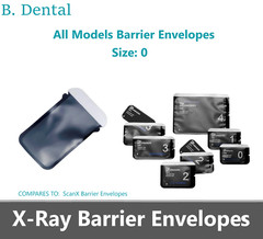 100 -1000 pcs X-Ray PSP Barrier Envelopes Phosphor Storage Plates Size: 0 ScanX