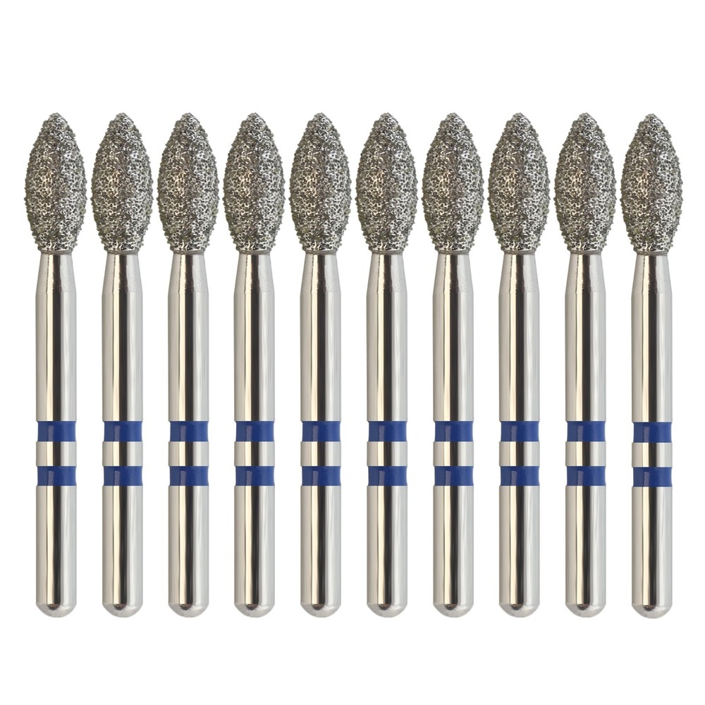 Zirconia Adjustment Diamond Burs FG Z368/023M Football Medium Grit High Speed