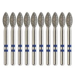 Zirconia Adjustment Diamond Burs FG Z368/023M Football Medium Grit High Speed