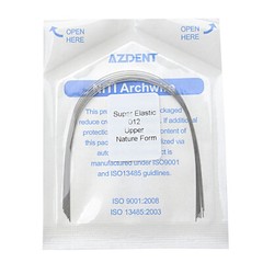 10X AZDENT Dental Orthodontic Super Elastic Niti Arch Wires Round Natural Form