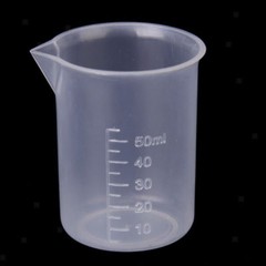50/100/150/250/500ml Small plastic graduated measuring beaker/cup/container