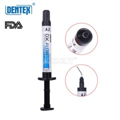 DENTEX DX.FLOW Dental Flowable Medium Flow Light Cure Composite A2 Resin