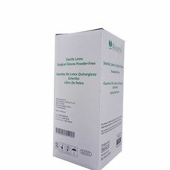 Sterile Latex Surgical Gloves Powder-Free 6.0 to 8.5 (50/400 pcs) from Malaysia