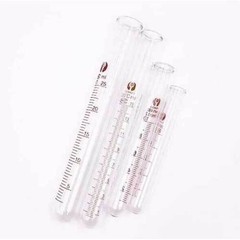 5ml-100ml Round-bottomed Glass Tube High Temperature Sample Container with Scale