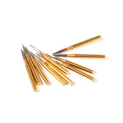10 Pcs Dental Tungsten Carbide Trimming & Finishing Burs Drill Smooth FG 7901
