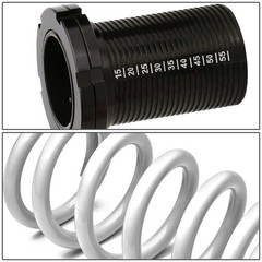 Dna Motoring 4Pcs Suspension Coilover Sleeves Spring Kit Compatible 88-00 Civic