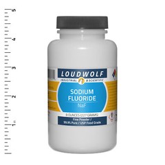 Sodium Fluoride 8 Oz USP Food Grade Fine Powder USA SELLER