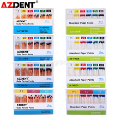 AZDENT Dental Gutta Percha Points/Absorbent Paper Points Endodontic Root Canal