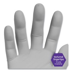Kimtech STERLING Nitrile Exam Gloves, Medium, 9.5″ Long, Sterling Gray, 200/Box