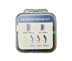 200Pcs/box Dental Anterior Matrix System Wedge Matrix Bands Interdental Wedges