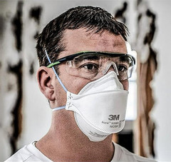 3M Aura 9205+ NIOSH N95 Approved Particulate Respirator Face Mask Multi Propouse
