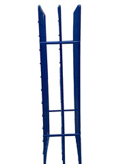 (2) 72-Place Blue Epoxy-Coated Steel Wire Centrifuge Test Tube Rack Fits 19mm