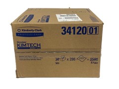(5720) KIMTECH Kim Wipe Disposable Delicate Task Wipers 1-Ply 4.4”x8.2” 34120