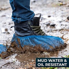 Durable Non-Toxic Boot & Shoe Covers – Large Size, Water-Resistant Protectors