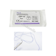 Dental Study Suture Practice Silk Sutures Braided Reverse Needle Train Test