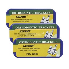 Orthodontic Dental split-type /integral brackets MIM Mini Roth.022 345 Hooks