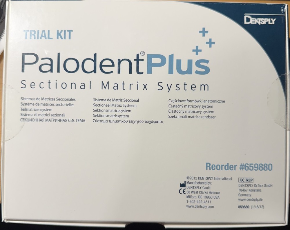 Dentsply Sirona 659880 Palodent Plus Sectional Matrix System Trial Kit