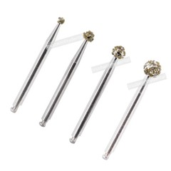 Dental Degranulation Burs Kit Osseous Debridement Soft Tissue Removal Diamond US