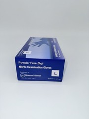 Nitrile Gloves Diamond Gloves Advance IF40 Soft Nitrile – 1 (Box of 100) L