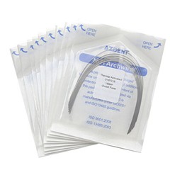 5X Dental Orthodontic Heat Thermal Activated Rectangular Niti Arch Wire