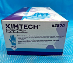 Kimtech Nitrile Powder-Free Exam Gloves XS Extra Small, 250 ct (2 Pac) 500 total