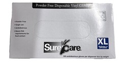 SureCare X-Large Gloves – 1000 Count – 10 Pack Of Gloves
