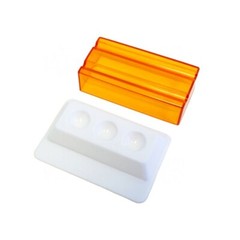 Adentage dental mixing wells 3 Well with Light Shield 200 pcs/box and 20 covers