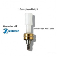 US Locator Removable Abutment Fits Zimmer Screw-Vent 4.5mm Implant Retention Cap