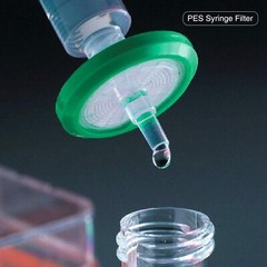 600PCS HPLC Syringe Filter Sterile PES Membrane 33mm 0.22µm Individual Luer Lock
