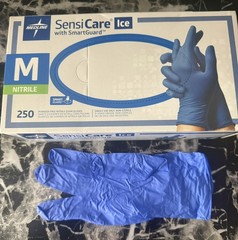 Blue Disposable Nitrile Gloves 250 Pack Medical Grade Multi Purpose Protection