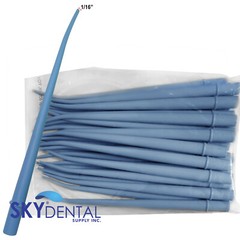 up to 300 Blue Suction Tip Dental Aspirator Surgical Tips X Small size 1/16″